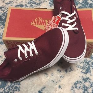BRAND NEW Burgundy Vans